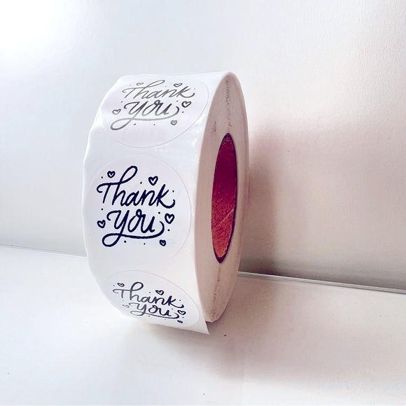HANDMADE Other - Thank you stickers for poshmark sellers | shipping supplies NWT​